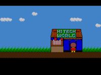 une photo d'Ã©cran de Alex Kidd - High Tech World sur Sega Master System
